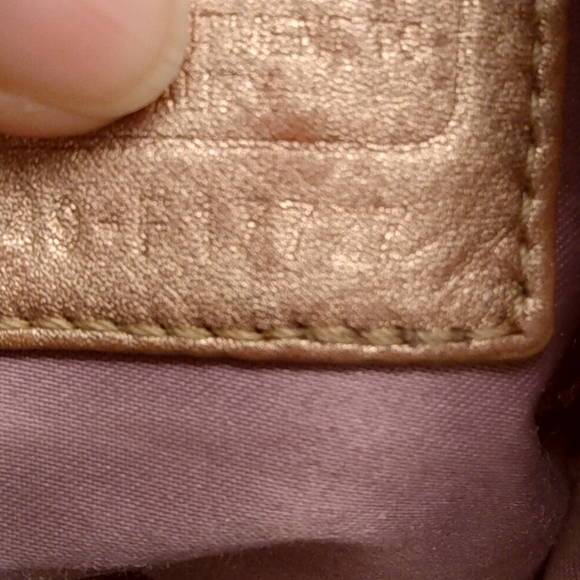 COACH SIGNATURE EMBOSSED LEATHER GALLERY TOTE BAG 17727 HANDBAG SHOULDER… - Picture 5 of 13